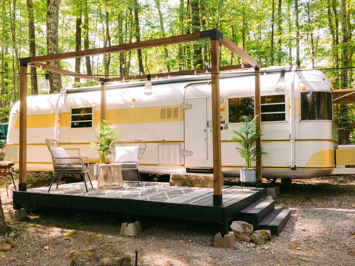 Rustic Acres luxury glamping tent