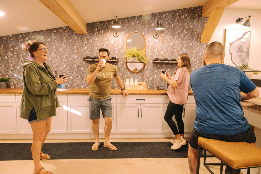 the hub and coworking/relaxation at rustic acres rv resort the hub and coworking/relaxation at rustic acres rv resort
